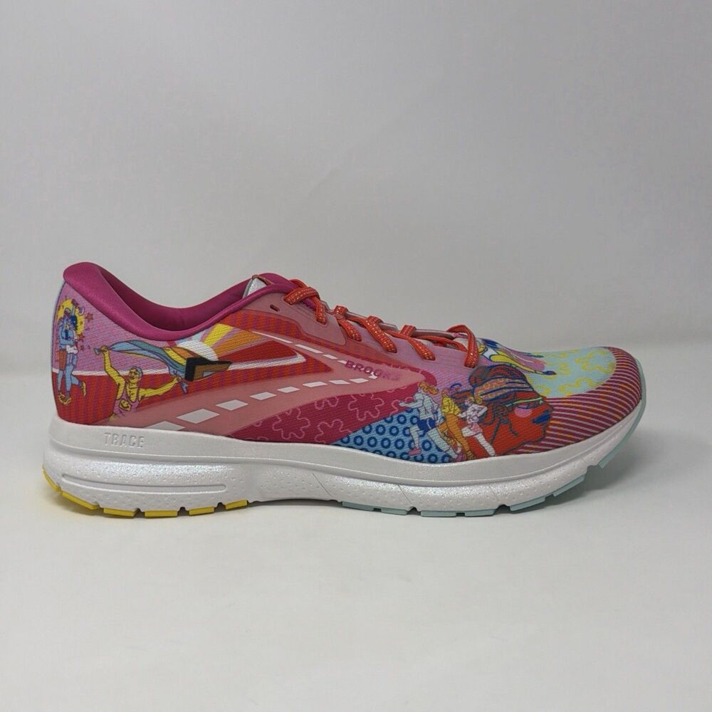 Brooks Trace 3 Run Proud Size 15 Adam Dalton Blake Pride Sneakers NEW - Picture 3 of 16